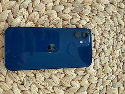 iPhone 12 128 gb blauw, Telecommunicatie, Mobiele telefoons | Apple iPhone, Zo goed als nieuw, 128 GB, Zonder abonnement, Zonder simlock