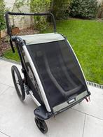 Thule Chariot Lite 2, Fietsen en Brommers, Fietsaccessoires | Aanhangwagens en Karren, Ophalen, Opvouwbaar, 20 tot 40 kg, Zo goed als nieuw