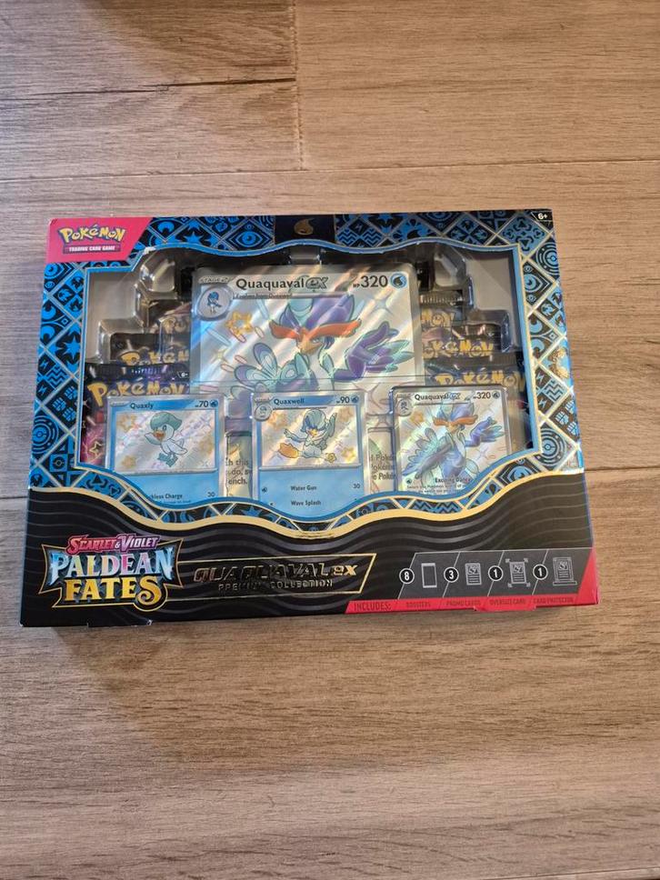 Pokémon paldean fates premium collection box sealed, Hobby & Loisirs créatifs, Jeux de cartes à collectionner | Pokémon, Enlèvement ou Envoi