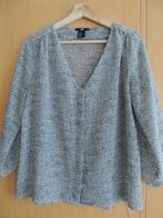 Blouse (36) H&M, H&M, Zwart, Ophalen of Verzenden, Zo goed als nieuw