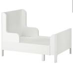 IKEA  meegroeibed - wit - 80x200 cm, 160 tot 180 cm, Zo goed als nieuw, 85 tot 100 cm, Ophalen
