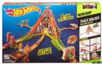 Hot Wheels Track Builder Volcano Blast, Ophalen of Verzenden, Gebruikt, Racebaan, Hot Wheels
