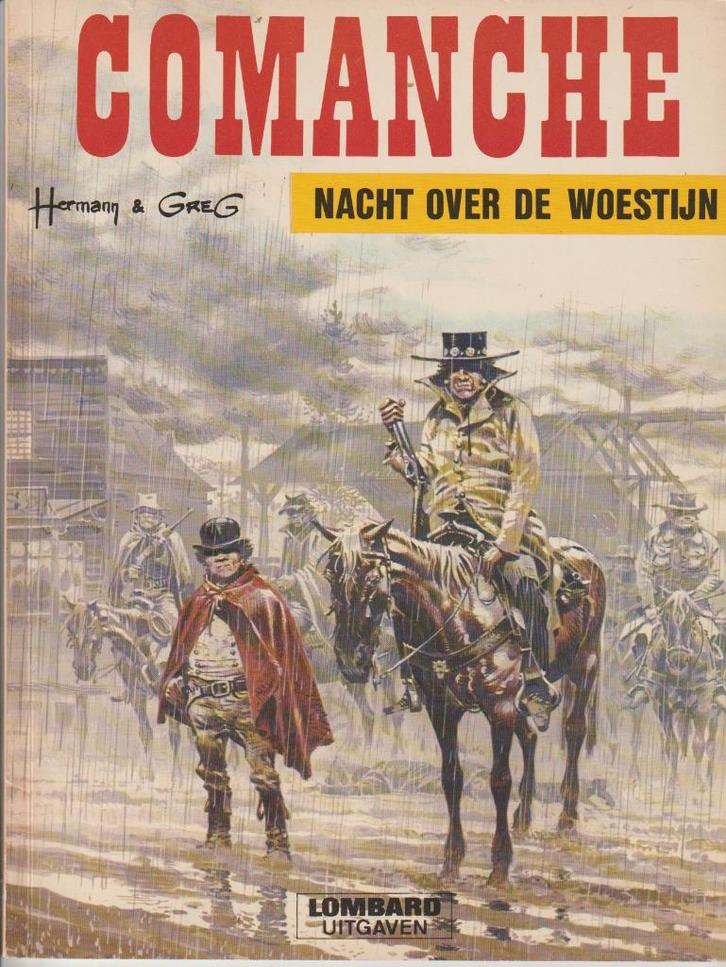 Strip Comanche nr. 5 - Nacht over de woestijn., Boeken, Stripverhalen, Verzenden