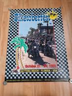 Vintage poster Biketoberfest '99, Verzamelen, Ophalen of Verzenden, Nieuw, Reclame