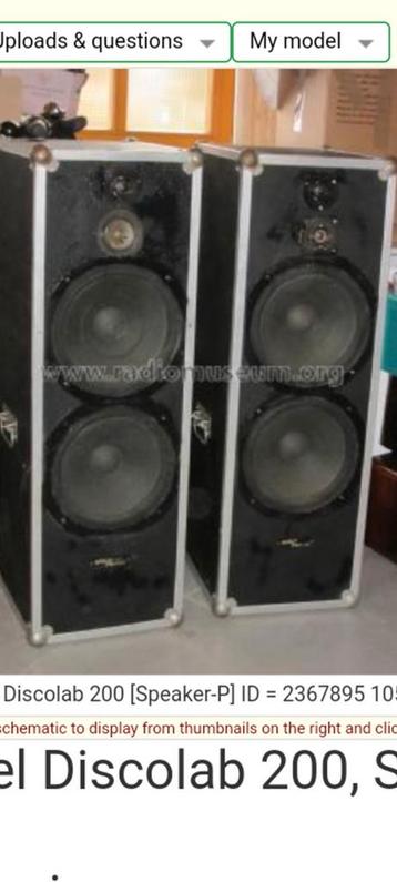 discobar 200 SINUS TEC PROFESSIONAL luidsprekers 360€  nu  beschikbaar voor biedingen