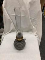 Lampe à huile vintage en étain, Enlèvement ou Envoi, Comme neuf
