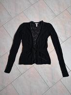 Cardigan léger, Comme neuf, Noir, Taille 38/40 (M), MNG