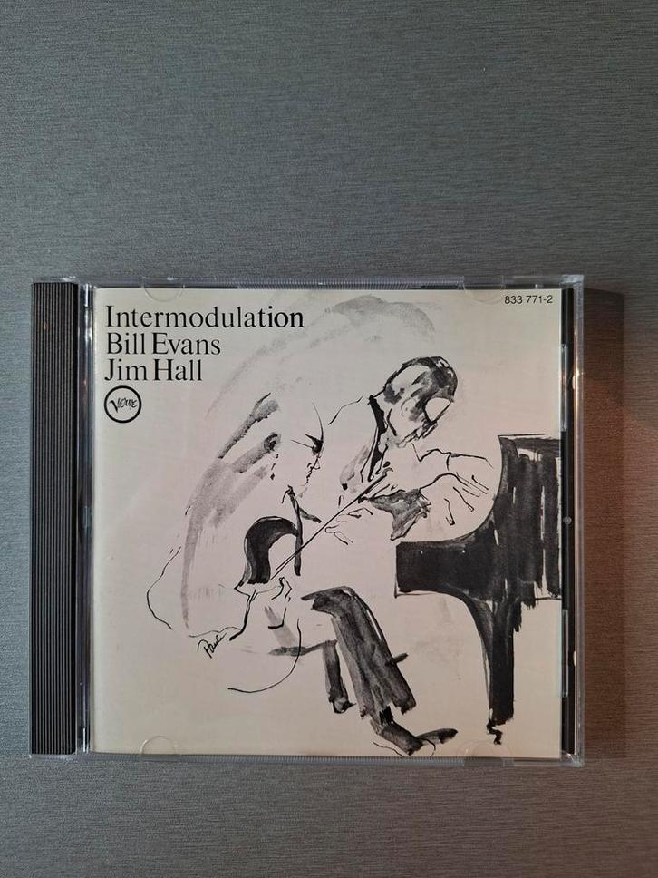 Cd. Bill Evans, Jim Hall. Intermodulation. (Verve)., Cd's en Dvd's, Cd's | Jazz en Blues, Zo goed als nieuw, Ophalen of Verzenden