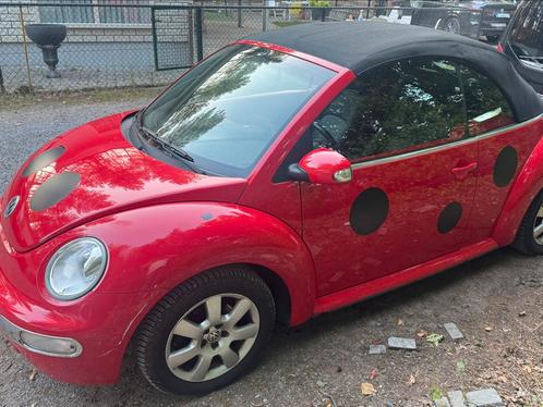 VW Beetle Cabrio 1.6 benzine met veel opties, Auto's, Volkswagen, Bedrijf, Te koop, Beetle (Kever), Centrale vergrendeling, Benzine