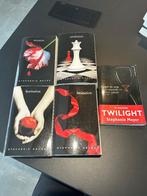 Lot de 5 livres – Twilight (S. Meyer) – Très bon état, Ophalen, Zo goed als nieuw, Stephenie Meyer