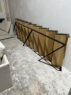 Ijzer trap met eik treden met balustrade, Ophalen, Zo goed als nieuw