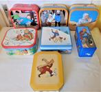 7 boites Tintin en métal, Collections, Comme neuf, Tintin, Autres types, Enlèvement ou Envoi