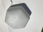 zeshoekige plafondlamp, Ophalen, Zo goed als nieuw, Glas