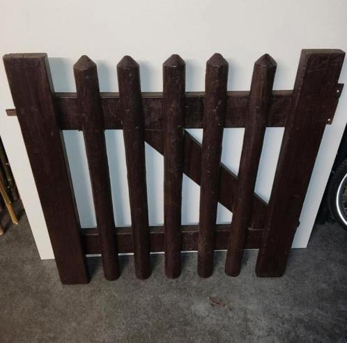 Houtland poortje 80 x 80, Tuin en Terras, Tuinhekken en Hekwerk, Gebruikt, Ophalen