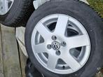 Jantes origine Volkswagen avec bon pneus neige, Autos : Pièces & Accessoires, 14 pouces, Pneu(s), Enlèvement, Utilisé