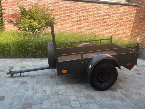 Aanhangwagen 285 x 140 (173 x 95 cm laadbak binnenkant), Auto diversen, Aanhangwagen-onderdelen, Gebruikt, Ophalen of Verzenden