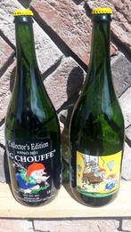 2 bouteilles Magnum de chouffe édition collector 2021vide, Overige merken, Gebruikt, Flesje(s), Ophalen