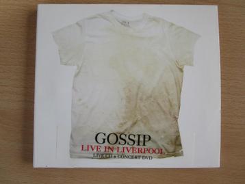 GOSSIP ======== LIVE IN LIVERPOOL ======= CD + DVD beschikbaar voor biedingen