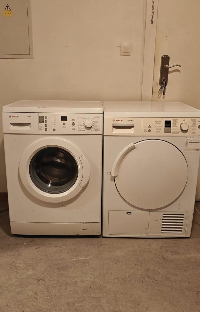 Lave-linge + séche-ligne, Elektronische apparatuur, Wasmachines, Ophalen