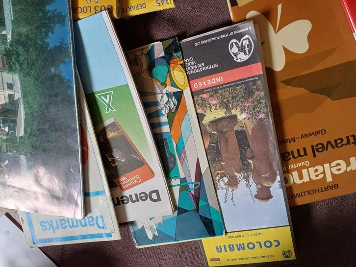 wegenkaarten, lot van 25 stuks, Boeken, Atlassen en Landkaarten, Gelezen, Duitsland, Ophalen