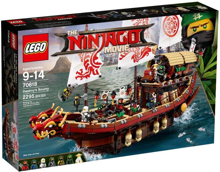 LEGO 70618 Ninjago Destiny Bounty boot nieuw, Kinderen en Baby's, Speelgoed | Duplo en Lego, Nieuw, Lego, Complete set, Ophalen of Verzenden