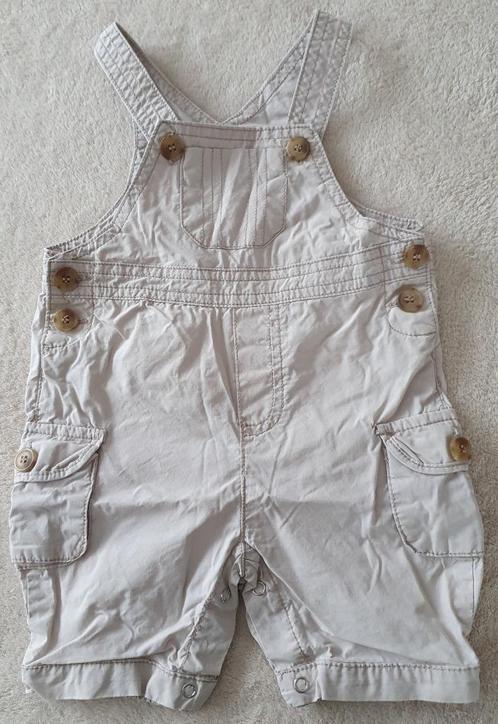 Salopette courte beige - T74 (12 mois) - Buissonière - NEUF, Kinderen en Baby's, Babykleding | Maat 74, Nieuw, Jongetje, Overige typen