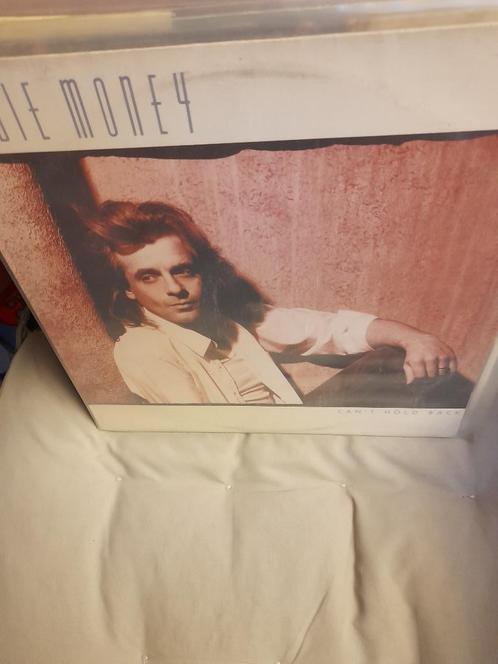 lp - eddie money - can't hold back, Cd's en Dvd's, Vinyl | Rock, Gebruikt, Poprock, 12 inch, Ophalen of Verzenden