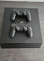 Playstation PS4 pro + 2 controllers + Nacon gamingcontroller, Ophalen of Verzenden, Zo goed als nieuw, 1 TB, Pro