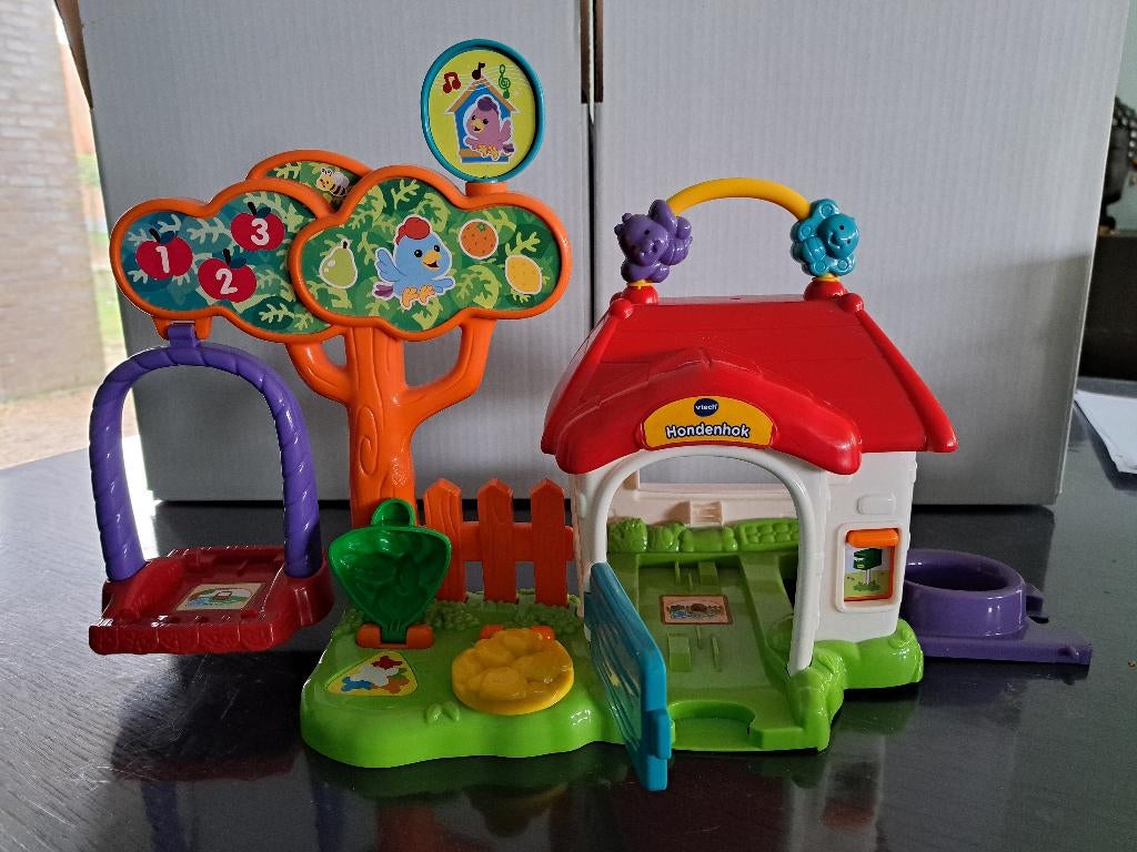 Vtech hondenhok  (met hond), Kinderen en Baby's, Speelgoed | Vtech, Zo goed als nieuw, Ophalen