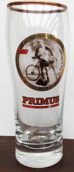 bier brouwerij glas Primus Haecht ronde vlaanderen 1919, Comme neuf, Enlèvement ou Envoi