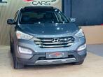 Hyundai Santa Fe 2.2 CRDi 4WD Executive * 7 PLACES * GAR 12, Auto's, Gebruikt, Zwart, 7 zetels, Leder