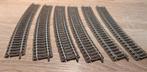 7 x Fleischmann 6138 H0 Gebogen rail 647mm Profi-Rails, Hobby en Vrije tijd, Ophalen of Verzenden, Zo goed als nieuw, Rails, Fleischmann