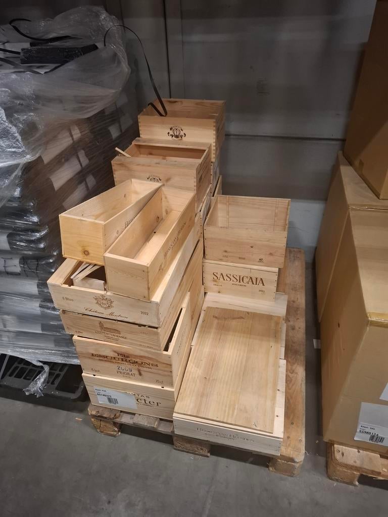 Houten kisten, Enlèvement