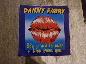 7" Danny Fabry - It's a sin to miss a kiss from you beschikbaar voor biedingen