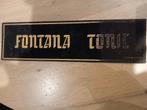 Oude Reclame Fontana Tonic, Verzamelen, Ophalen of Verzenden, Gebruikt, Reclamebord, Plaat of Schild, Overige merken