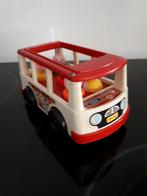 Fisher Price bus en 5 figuurtjes ( 1969  ), Kinderen en Baby's, Speelgoed | Fisher-Price, Ophalen of Verzenden, Zo goed als nieuw