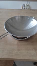 Fusion wok Aeg pour taque induction, Huis en Inrichting, Keuken | Potten en Pannen, Ophalen, Gebruikt, Wok