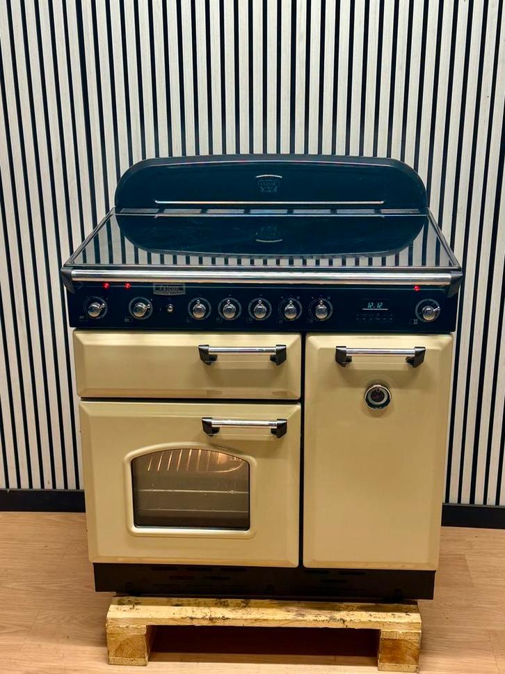 Luxe Falcon Classic keramische fornuis met 3 ovens 90 cm, Articles professionnels, Horeca | Équipement de cuisine, Cuisinière, Friteuse et Grils