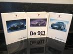 3 x BROCHURE hardcover PORSCHE 911 (1999-2002-2005), Gelezen, Diverse auteurs, Ophalen of Verzenden, Porsche