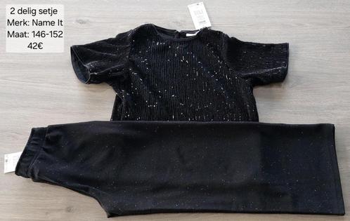 2 delig setje meisje: Name It maat 146 - 152 (NIEUW + LABEL), Kinderen en Baby's, Kinderkleding | Maat 146, Nieuw, Meisje, Setje