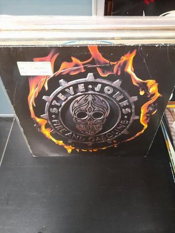 lp - steve jones - fire and gasoline - vak 4 beschikbaar voor biedingen