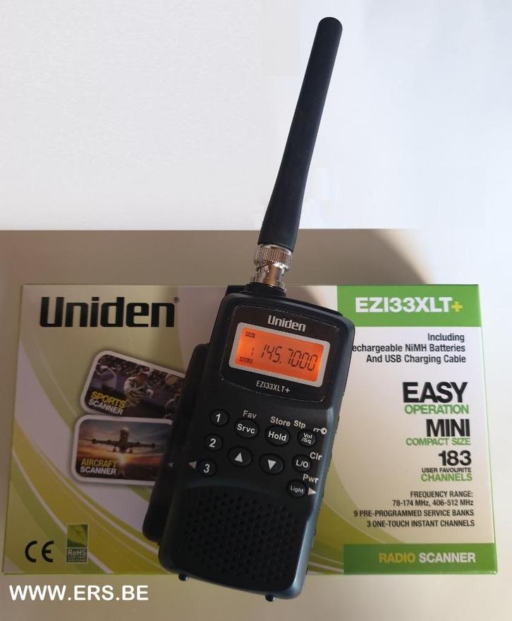 Luchtvaartontvanger EZI33XLT Scanner, Telecommunicatie, Zenders en Ontvangers, Nieuw, Ontvanger, Ophalen of Verzenden