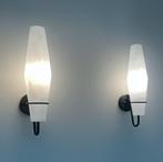 Raak Amsterdam model C-1556 glass wall lamp, 1960s, Ophalen of Verzenden