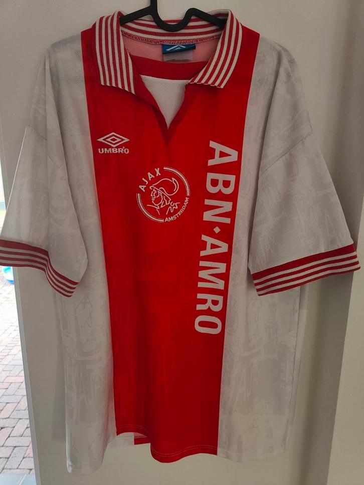 Ajax thuisshirt Umbro L 1996 authentieke, originele vintage!, Verzamelen, Sportartikelen en Voetbal, Zo goed als nieuw, Shirt