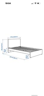 1 persoonsbed ikea, Huis en Inrichting, Slaapkamer | Bedden, Ophalen, 100 cm, Eenpersoons, 210 cm