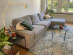 Grijze zetel met longchair van Ikea, Ophalen, Gebruikt, Stof, Modern, scandinavisch