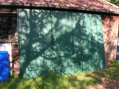 Metalen dakplaten, Doe-het-zelf en Bouw, Dakpannen en Dakbedekking, Gebruikt, Dakplaat of Dakpanplaat, Metaal, 5 tot 10 m², Ophalen of Verzenden