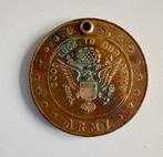 WW2 US Army good luck Identification coin, Verzamelen, Ophalen of Verzenden