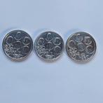 3 X 150 JAAR ONAFHANKELIJKHEID BELGIE 1980 4 KONINGEN FR/VL, Postzegels en Munten, Zilver, Ophalen of Verzenden, Losse munt, Zilver