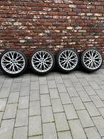 19 inch velgen met Michelin winterbanden 5x112 ET25 NF66.5, Auto-onderdelen, Gebruikt, 255 mm, Velg(en), Winterbanden